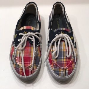 US Polo Assn Mackay multi plaid sneakers